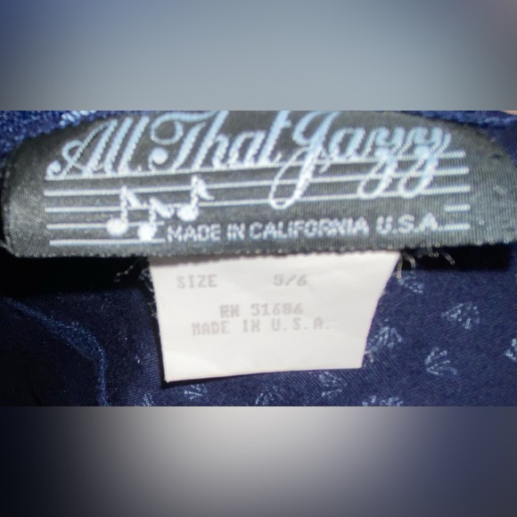 Vintage 1980’s All That Jazz jumpsuit size 5/6. EUC - Picture 10 of 10